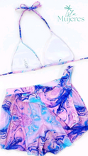 Cargar imagen en el visor de la galería, Vestido de Baño Rosado/Azul
