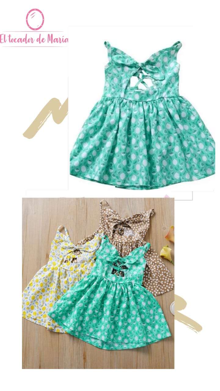 Vestido Verde Limones