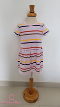 Cargar imagen en el visor de la galería, Vestido Rosado Rayas
